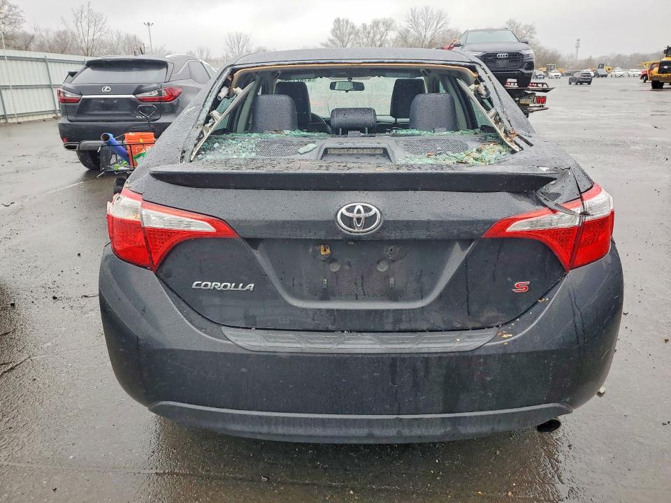 2014 Toyota Corolla VIN 2T1BURHE8EC121020 COPART salvage auction — ROOF, Id - Salvage Certificate Of Title, sold $2,800 on 2026-07-02 (photo 6)