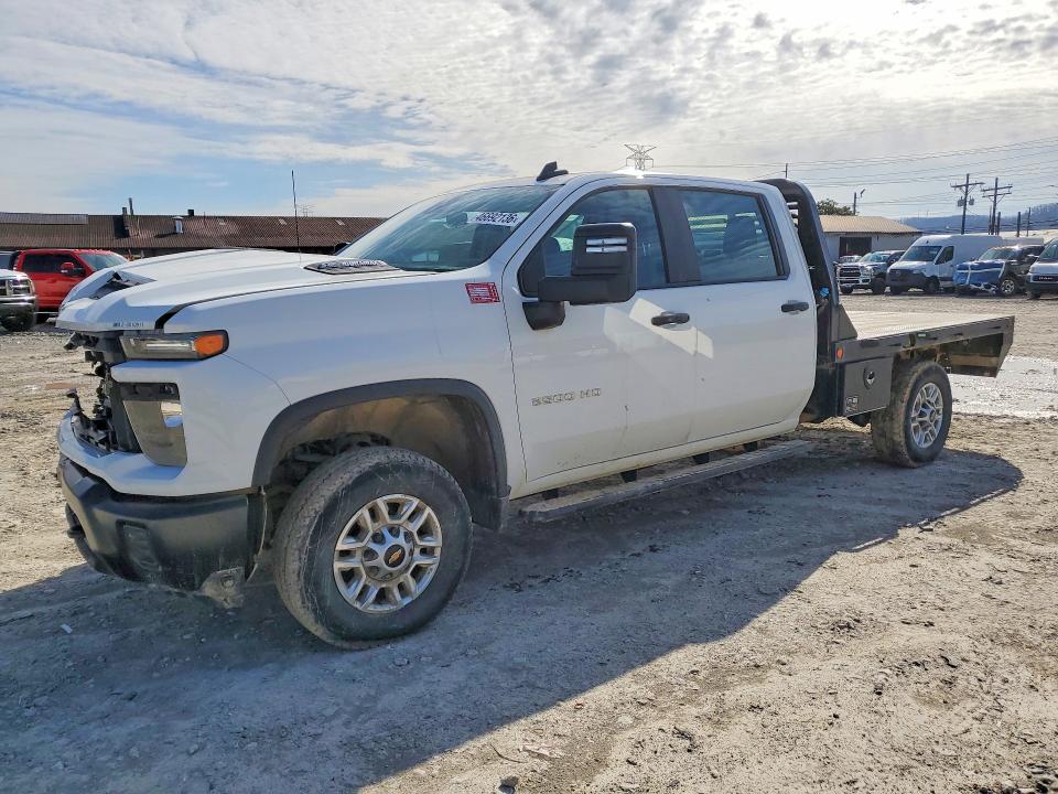 2024 Chevrolet C/k VIN 1GB4YLEY7RF236623 COPART salvage auction — FRONT END, Ky - Cert Of Title-Salvage, sold $16,500 on 2026-07-27 (photo 1)
