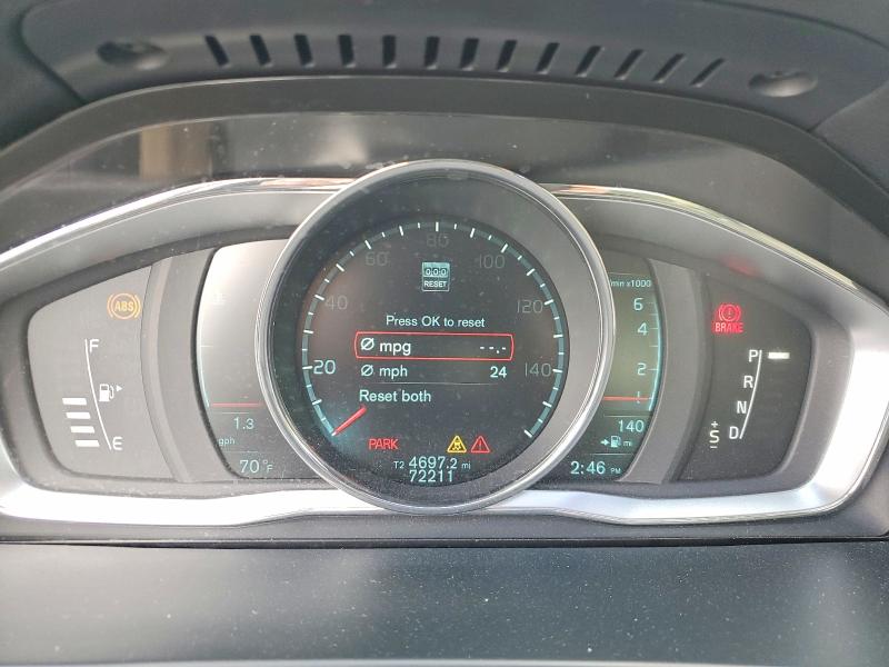 2015 Volvo S60 VIN YV140MFC7F1307351 COPART salvage auction — UNDERCARRIAGE, Fl - Cert Of Title Slvg Rebuildable, sold $1,300 on 2026-07-14 (photo 9)