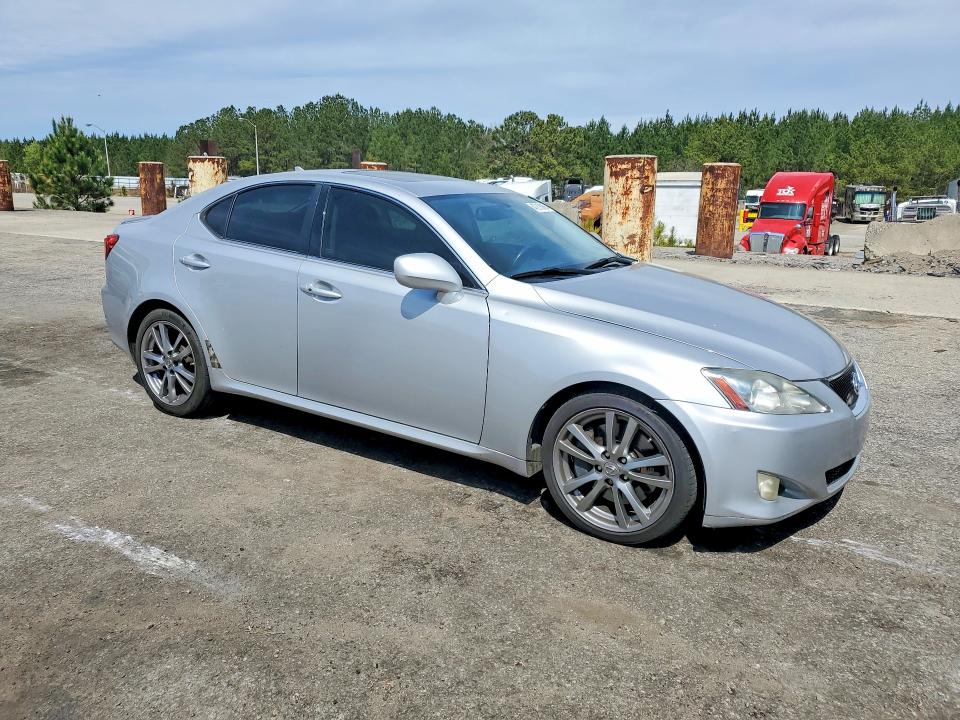 2008 Lexus Is VIN JTHBE262385021095 COPART salvage auction — FRONT END, Sc - Cert Of Title-Salvage, sold $1,300 on 2026-07-17 (photo 4)