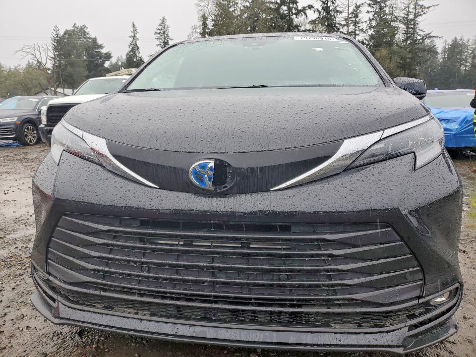 2025 Toyota Sienna VIN 5TDJSKFC7SS186289 COPART salvage auction — SIDE, WA - BILL OF SALE, sold $24,400 on 2026-07-10 (photo 5)