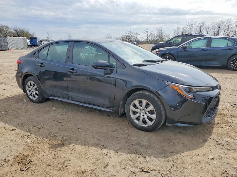 2022 Toyota VIN 5YFEPMAE1NP375573 COPART salvage auction — UNDERCARRIAGE, Md - Cert Of Salvage > 75% Damage, sold $4,400 on 2026-07-14 (photo 4)
