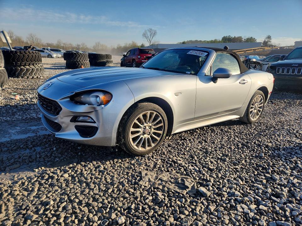 2018 Fiat 124 spider VIN JC1NFAEK8J0137948 COPART salvage auction — FRONT END, Al - Cert Of Title-Salvage Title, sold $3,650 on 2026-07-28 (photo 1)