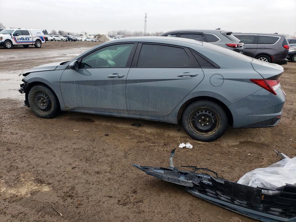 2022 Hyundai Elantra VIN KMHLM4AG7NU229694 COPART salvage auction — FRONT END, Salvage Title, sold $4,050 on 2026-07-14 (photo 2)