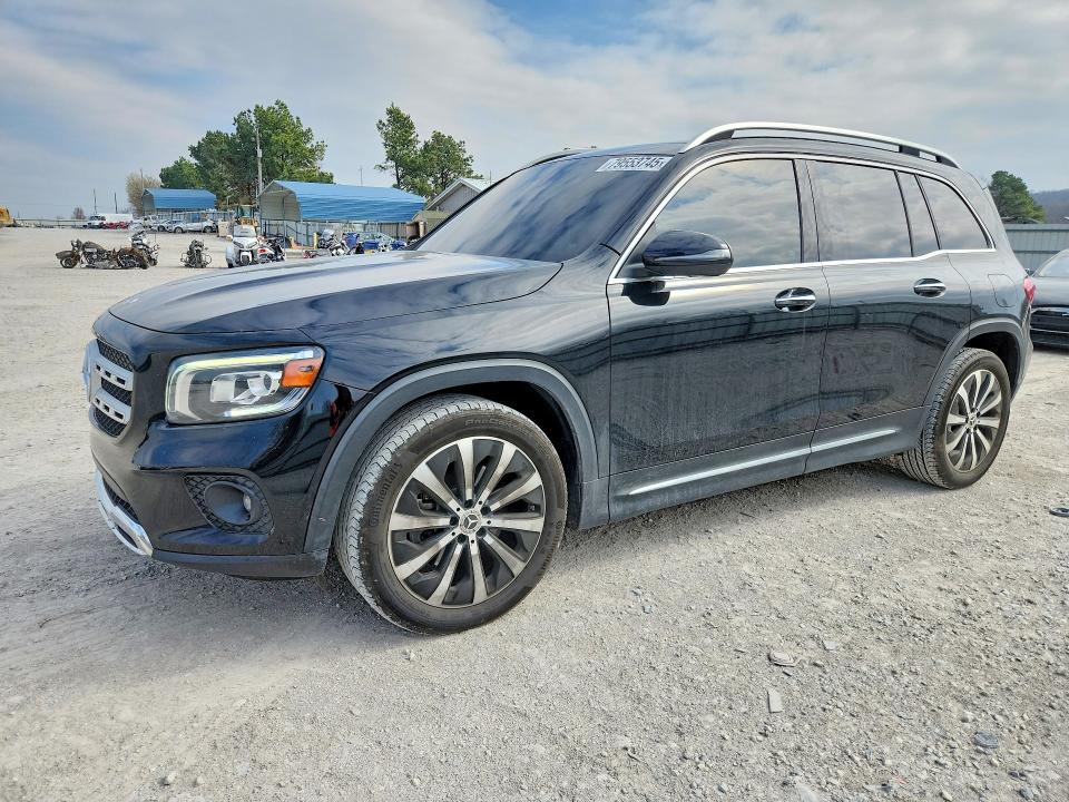 2021 Mercedes-benz Glb VIN W1N4M4HBXMW120838 COPART salvage auction — HAIL, Ar - Cert Of Title-Salvage, sold $5,700 on 2026-07-20 (photo 1)