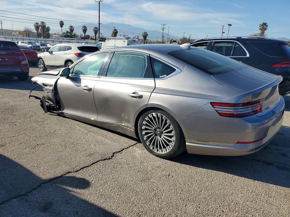2023 Genesis G80 VIN KMTGE4S1XPU004719 COPART salvage auction — FRONT END, Az - Cert Of Title- Non Repair, sold $2,550 on 2026-07-09 (photo 2)