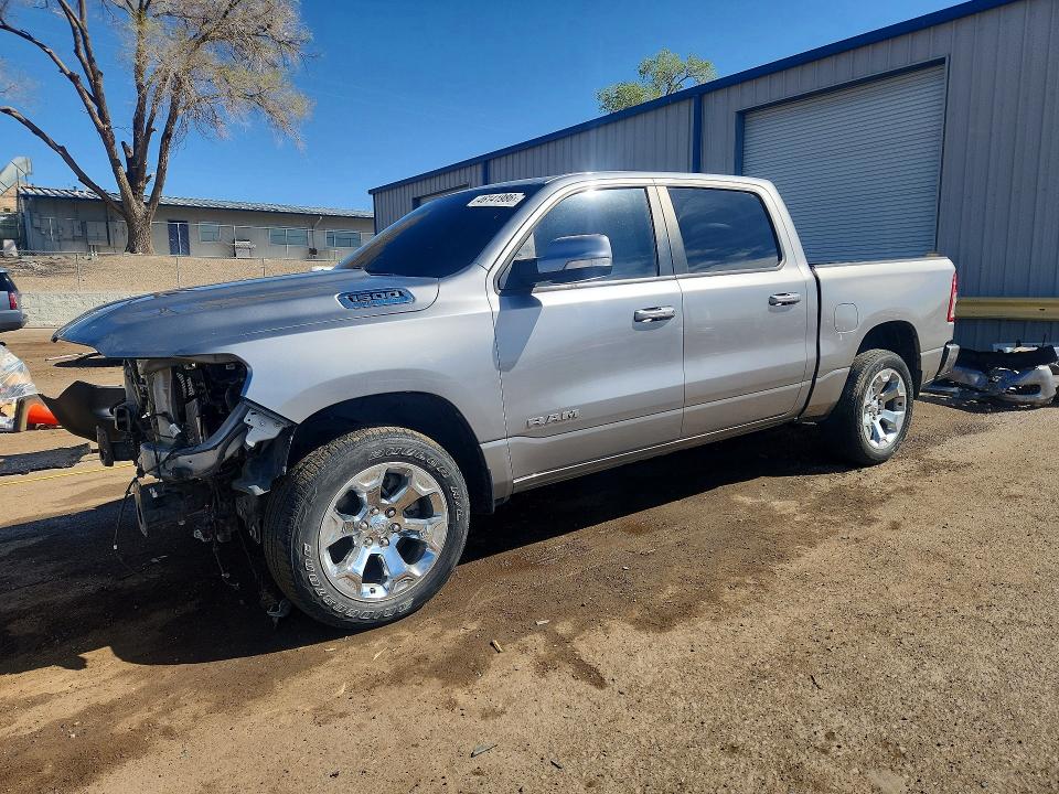 2022 Ram 1500 VIN 1C6SRFFT8NN406516 COPART salvage auction — FRONT END, Nm - Cert Of Title-Salvage, sold $7,100 on 2026-07-02 (photo 1)