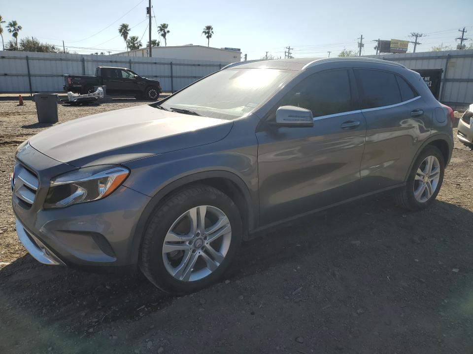 2017 Mercedes-benz Gla-klasse VIN WDCTG4EB0HJ294672 COPART salvage auction — SIDE, Tx - Salvage Vehicle Title, sold $2,250 on 2026-07-08 (photo 1)
