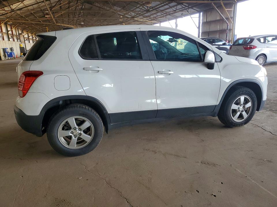 2015 Chevrolet Trax VIN 3GNCJPSB5FL254954 COPART salvage auction — NORMAL WEAR, Az - Certificate Of Title, sold $1,050 on 2026-07-08 (photo 3)