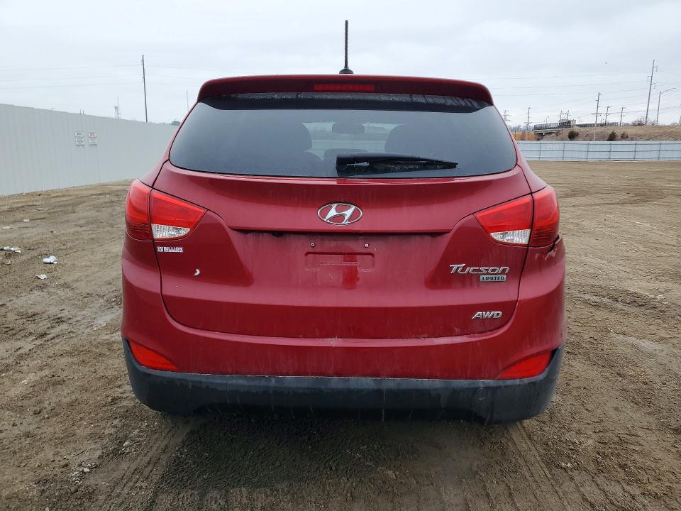 2013 Hyundai Tucson VIN KM8JUCAC2DU611564 COPART salvage auction — SIDE, Ia - Cert Of Title-Salvage Title, sold $1,400 on 2026-07-08 (photo 6)