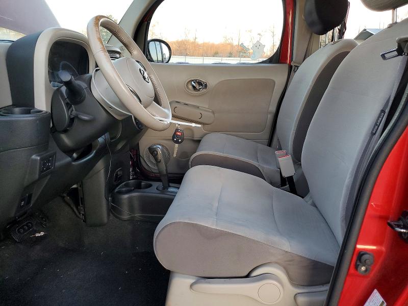 2010 Nissan Cube VIN JN8AZ2KR0AT153273 COPART salvage auction — REAR END, Sc - Cert Of Title-Salvage, sold $525 on 2026-07-06 (photo 7)