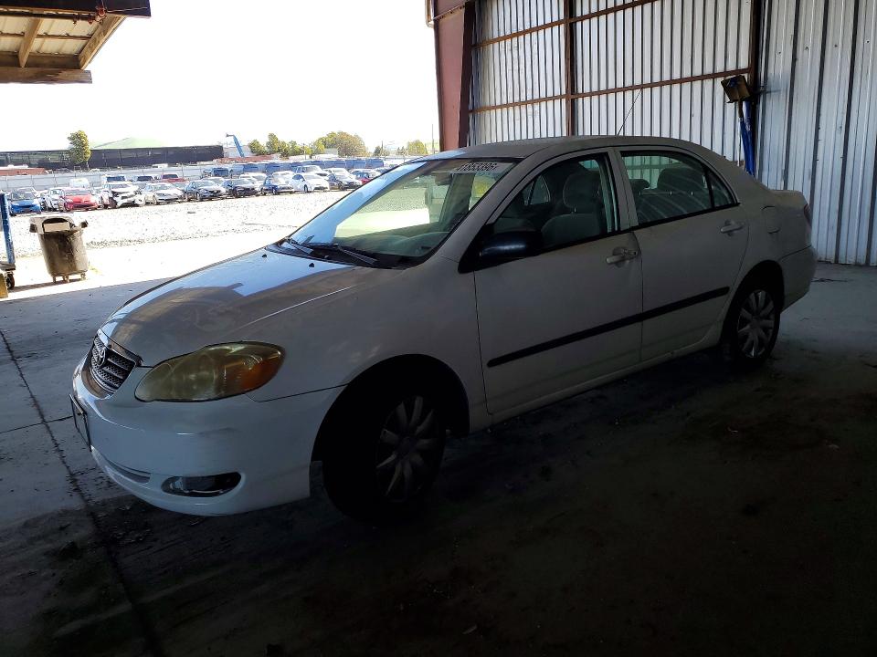 2005 Toyota Corolla VIN JTDBR32E050057072 COPART salvage auction — MINOR DENT/SCRATCHES, CA - DIS/DLR/EXP LIEN PAPERS-SALV, sold $725 on 2026-07-30 (photo 1)