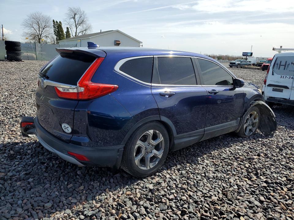2017 Honda Cr-v VIN 7FARW1H87HE036064 COPART salvage auction — FRONT END, In - Certificate Of Title, sold $200 on 2026-07-28 (photo 3)