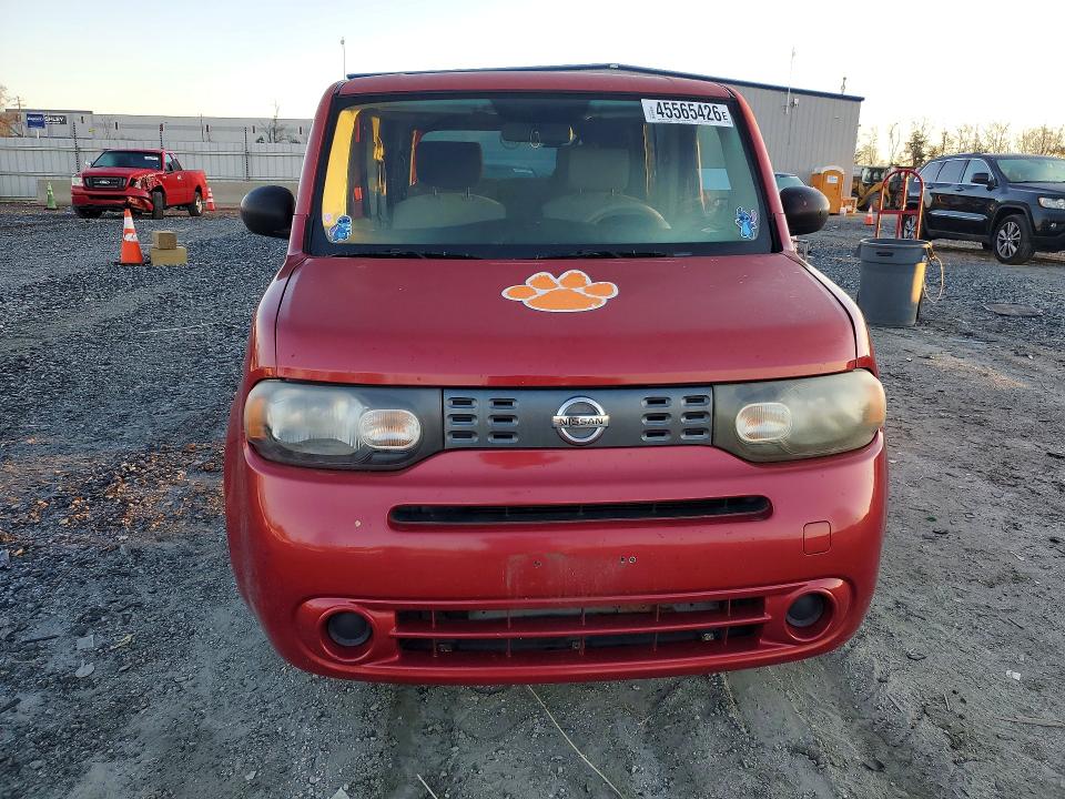 2010 Nissan Cube VIN JN8AZ2KR0AT153273 COPART salvage auction — REAR END, Sc - Cert Of Title-Salvage, sold $525 on 2026-07-06 (photo 5)