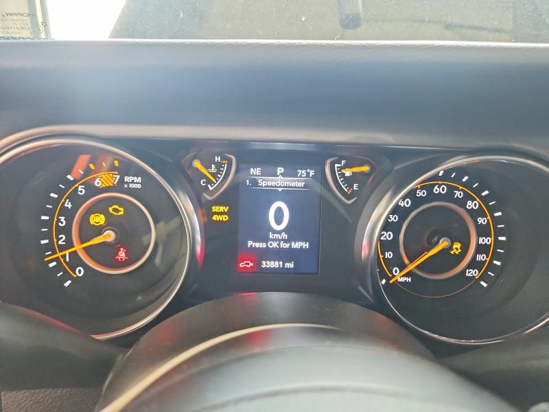 2023 Jeep Wrangler / VIN 1C4HJXDN5PW530647 COPART salvage auction — SIDE, Il - Certificate Of Title, sold $17,300 on 2026-07-09 (photo 9)