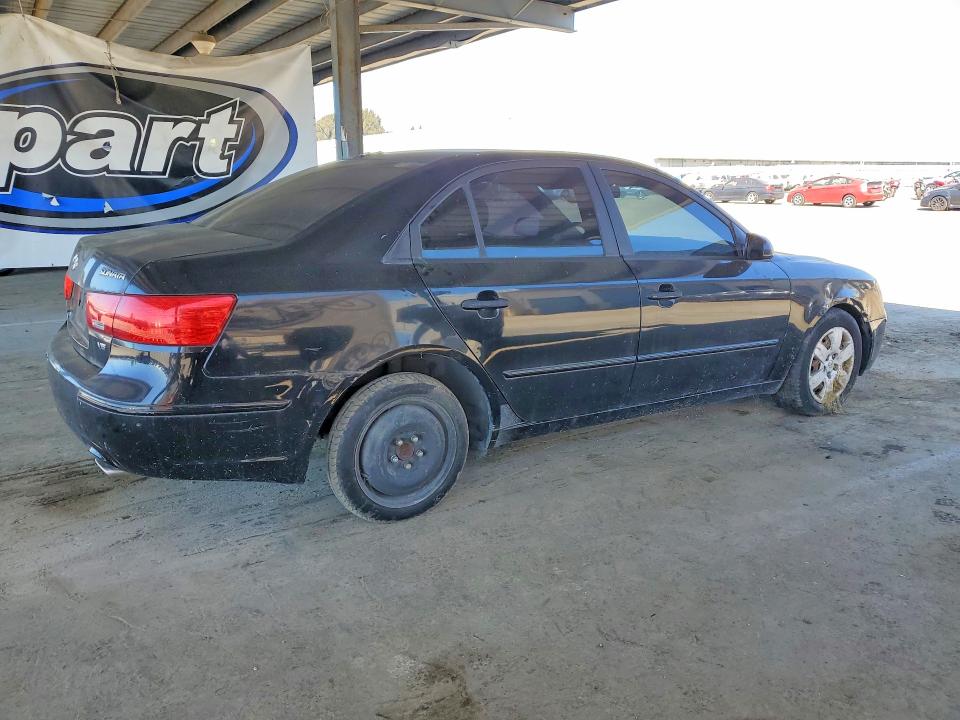 2009 Hyundai Sonata VIN 5NPET46F29H465511 COPART salvage auction — FRONT END, CA - DIS/DLR/EXP ONLY LIEN PAPERS, sold $475 on 2026-07-28 (photo 3)