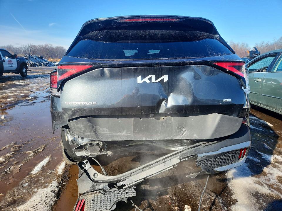 2024 Kia Sportage VIN 5XYK6CDF7RG153778 COPART salvage auction — REAR END, Salvage Title, sold $6,200 on 2026-07-24 (photo 6)