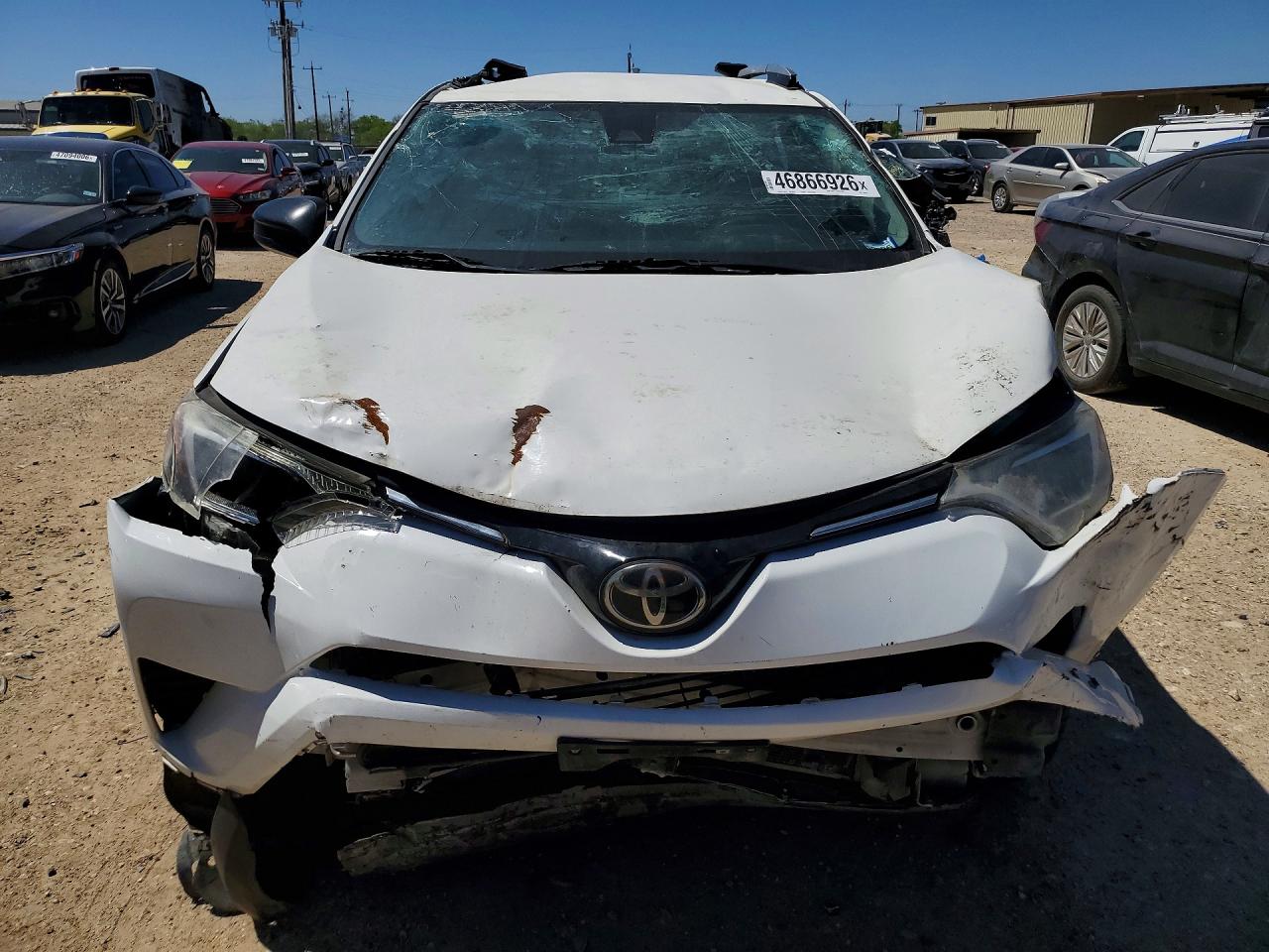 2018 Toyota RAV4 VIN JTMZFREV4JJ729595 COPART salvage auction — All Over, TX - CERTIFICATE OF TITLE, sold $5,600 on 2026-07-08 (photo 5)