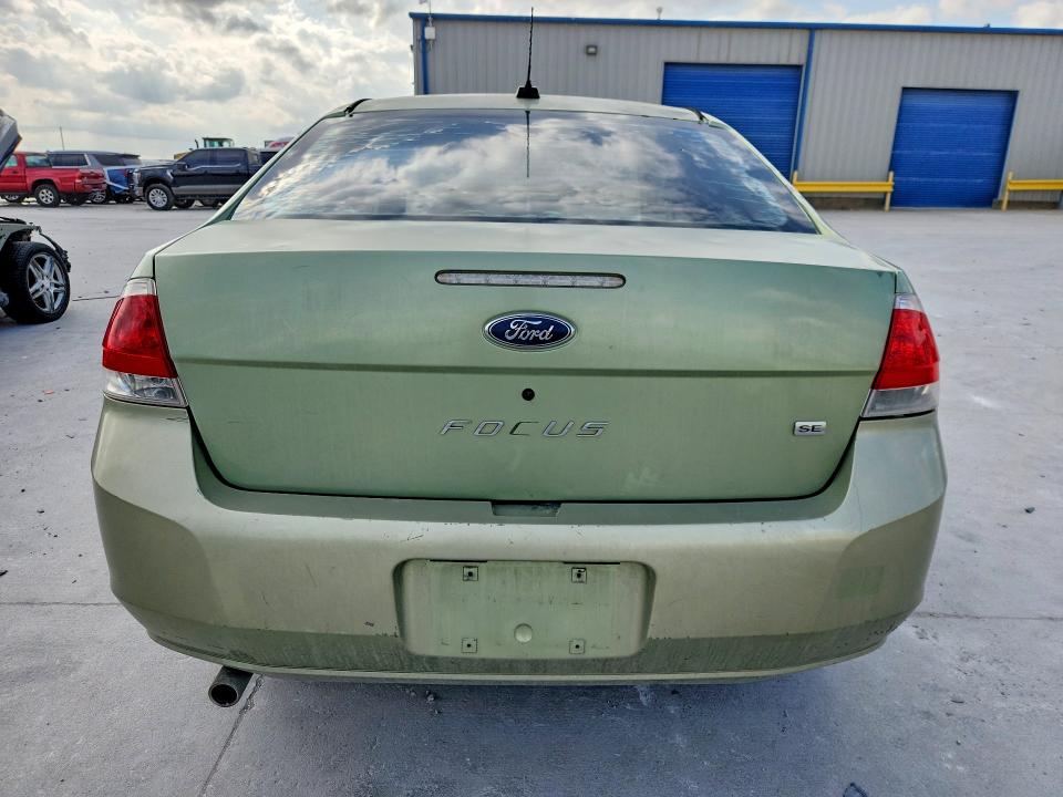 2008 Ford Focus VIN 1FAHP35N68W186548 COPART salvage auction — UNDERCARRIAGE, Tx - Salvage Vehicle Title, sold $475 on 2026-07-03 (photo 6)