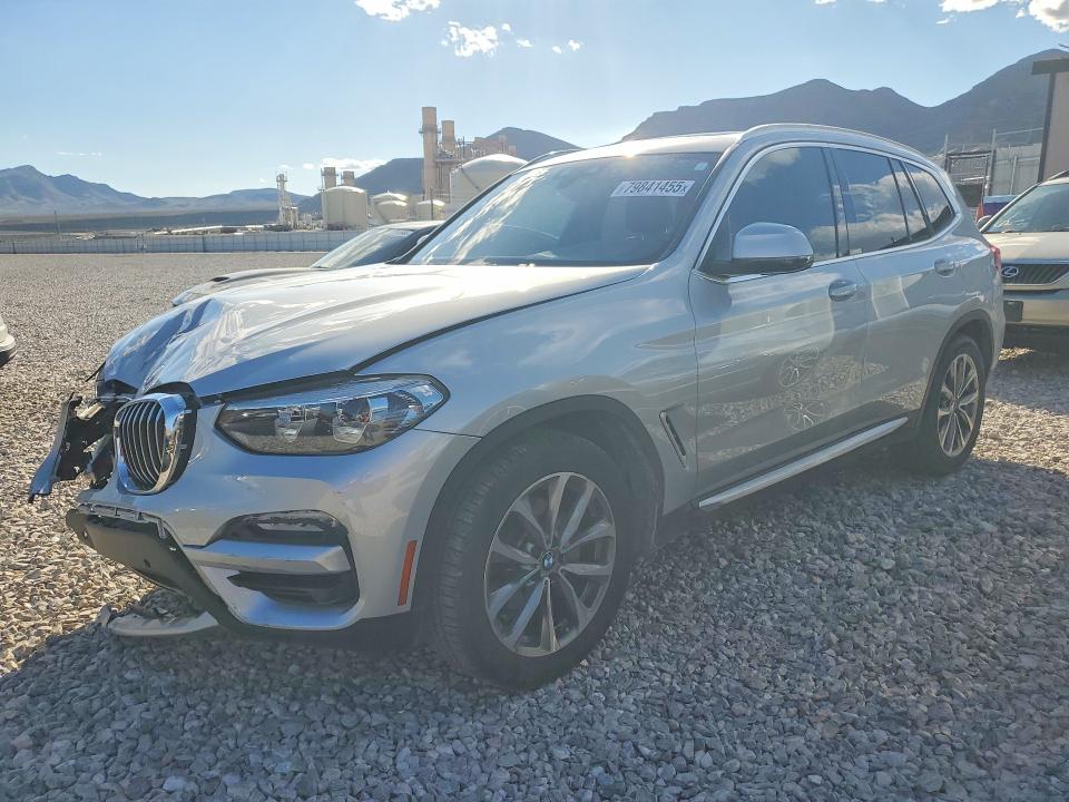 2019 BMW X3 VIN 5UXTR7C5XKLR51180 COPART salvage auction — FRONT END, Nv - Salvage Title, sold $5,700 on 2026-07-29 (photo 1)