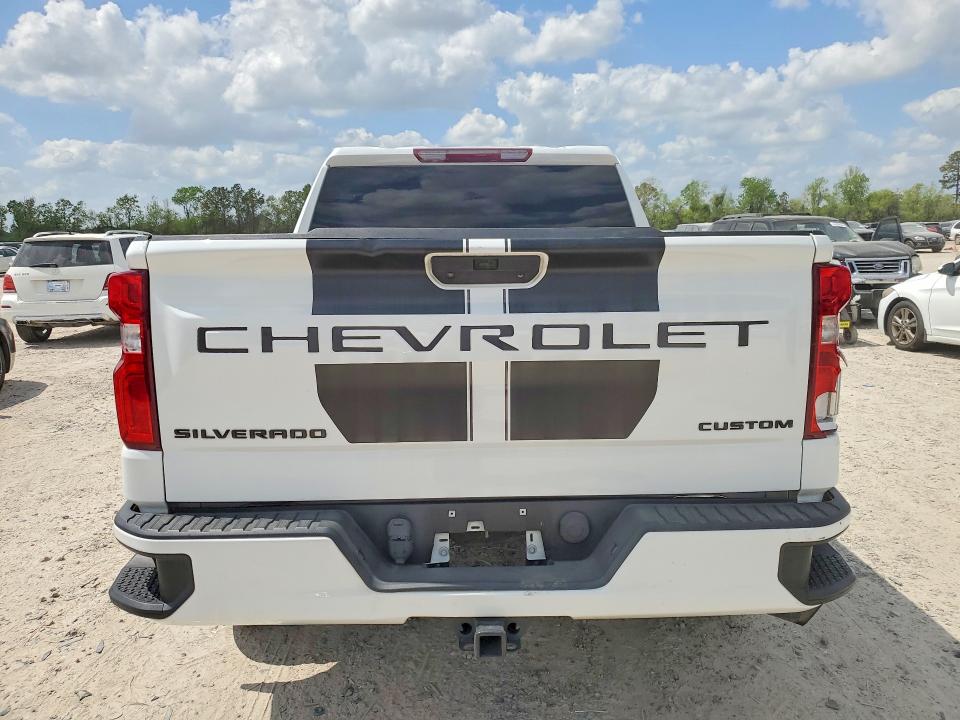 2022 Chevrolet Silverado VIN 1GCPWBEK1NZ135736 COPART salvage auction — FRONT END, La - Cert Of Title-Salvage, sold $13,200 on 2026-07-02 (photo 6)