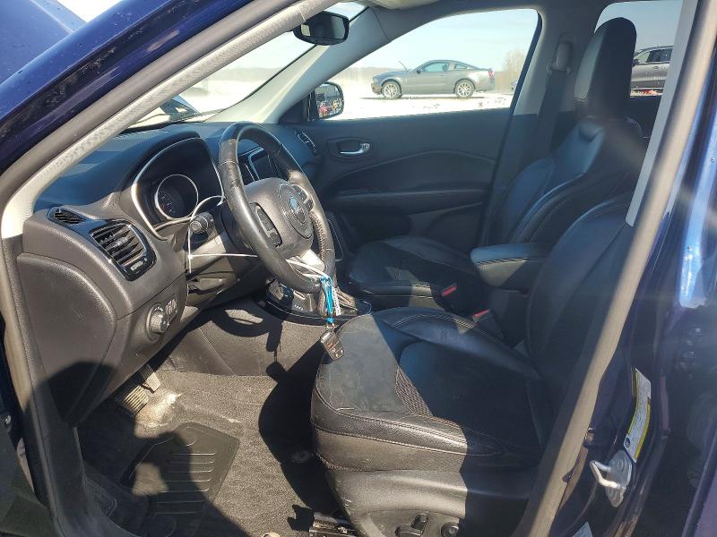 2017 Jeep Compass VIN 3C4NJDCB6HT628831 COPART salvage auction — REAR END, Mi - Certificate Of Title, sold $1,750 on 2026-07-02 (photo 7)