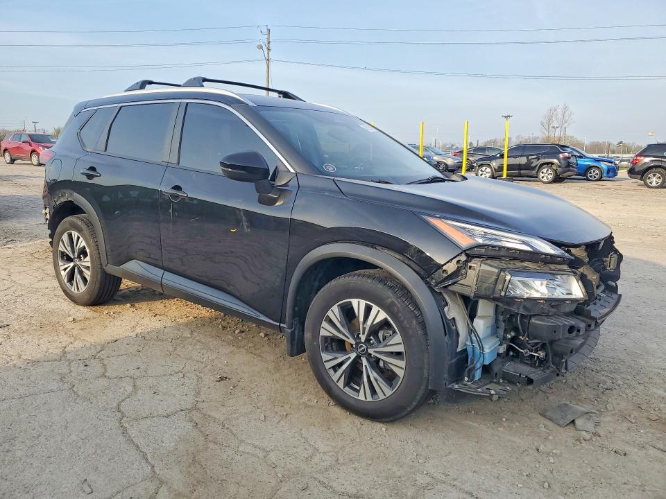 2022 Nissan Rogue VIN JN8BT3BB9NW337422 COPART salvage auction — FRONT END, IN - CERT OF TITLE-SALVAGE TITLE, sold $7,400 on 2026-07-31 (photo 4)