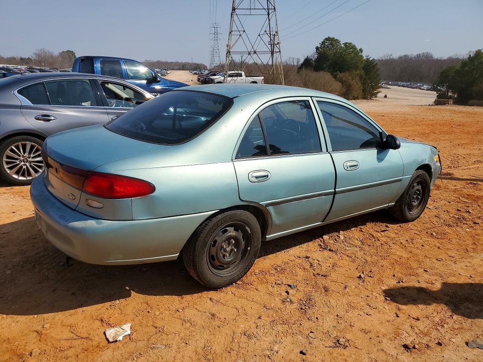 1998 Ford Escort VIN 1FAFP10P7WW263591 COPART salvage auction — FRONT END, Nc - Salvage Certificate Of Title, sold $350 on 2026-07-06 (photo 3)