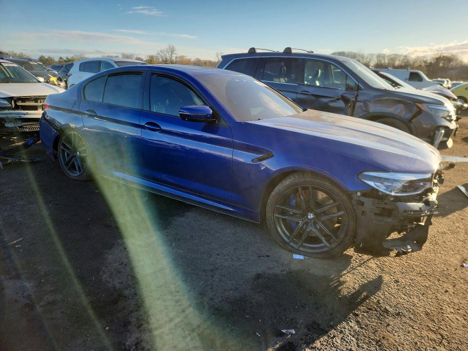 2019 BMW M5 VIN WBSJF0C59KB447789 COPART salvage auction — Front End, CT - CERT OF TITLE-SALVAGE, sold $13,600 on 2026-04-17 (photo 4)