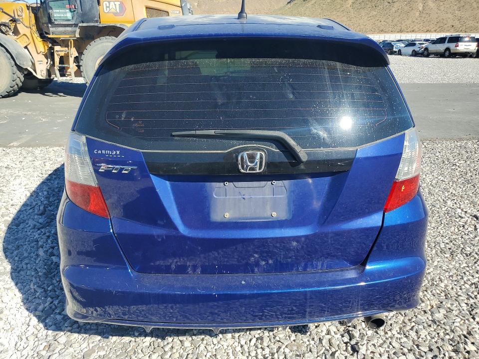 2009 Honda Fit VIN JHMGE876X9S007529 COPART salvage auction — FRONT END, CA - CERTIFICATE OF TITLE, sold $800 on 2026-07-27 (photo 6)
