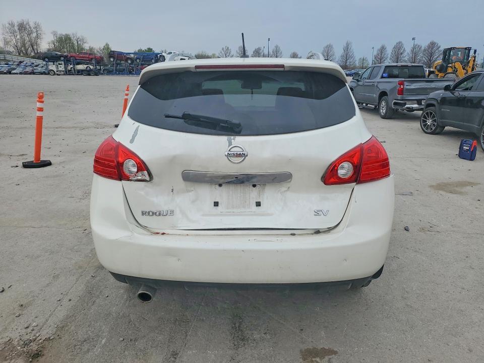 2011 Nissan Rogue VIN JN8AS5MT3BW186072 COPART salvage auction — REAR END, Mo - Salvage Certificate Of Title, sold $300 on 2026-07-31 (photo 6)