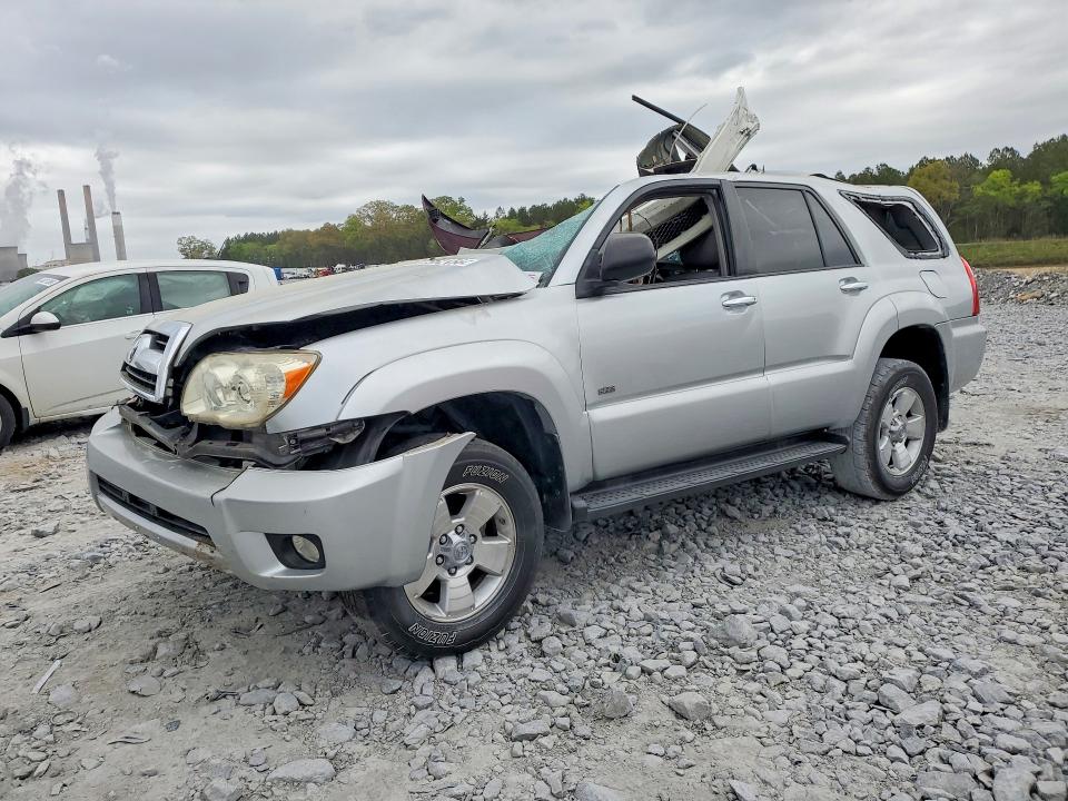 2007 Toyota 4runner VIN JTEZU14R170096740 COPART salvage auction — ROLLOVER, Ga - Cert Of Title-Salvage, sold $2,550 on 2026-07-09 (photo 1)