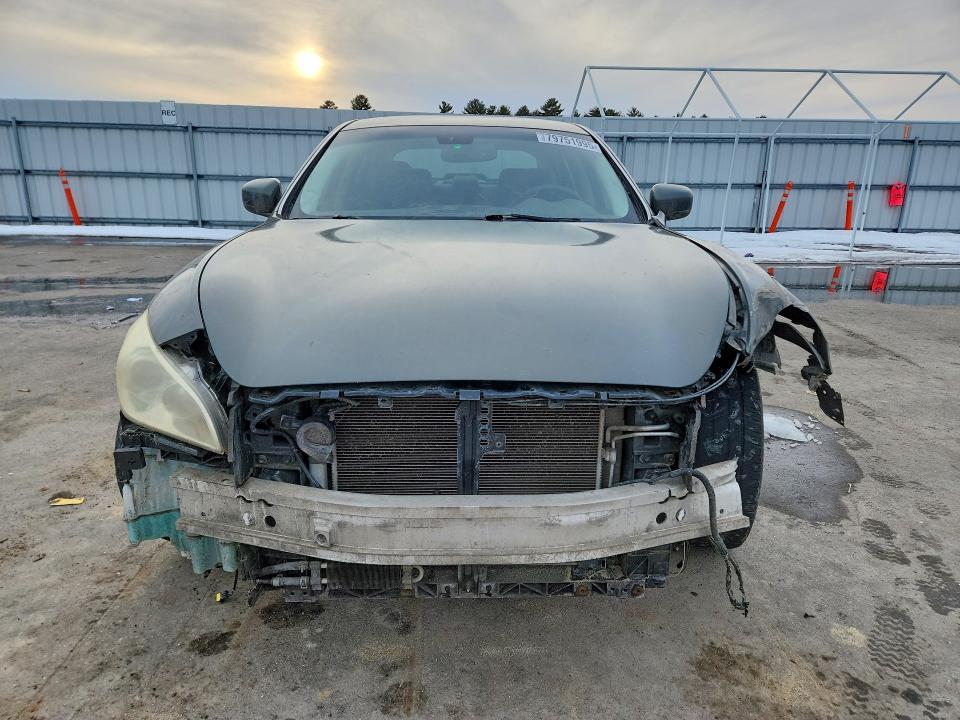 2011 Infiniti M37 VIN JN1BY1AP5BM320108 COPART salvage auction — FRONT END, FL - CERT OF TITLE SLVG REBUILDABLE, sold $150 on 2026-07-17 (photo 5)