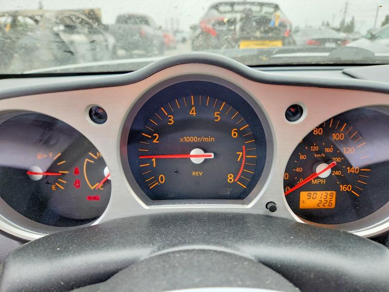 2004 Nissan 350z VIN JN1AZ34E14T064797 COPART salvage auction — REAR END, Ca - Salvage Certificate, sold $1,550 on 2026-07-21 (photo 9)