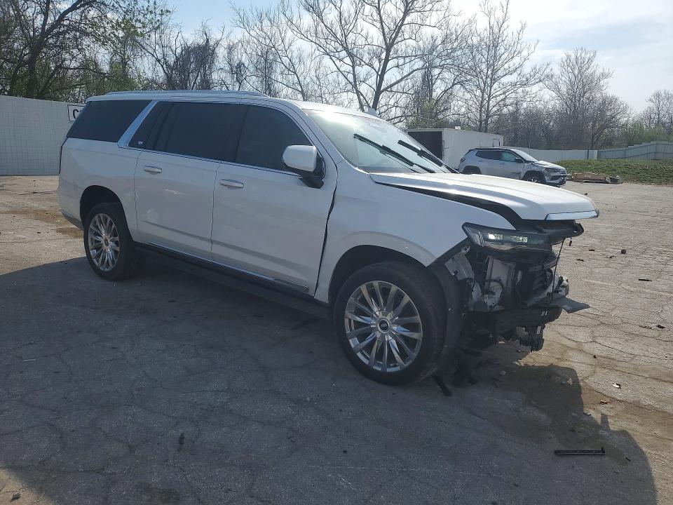 2021 Cadillac VIN 1GYS4MKL4MR408010 COPART salvage auction — FRONT END, Mo - Salvage Certificate Of Title, sold $19,600 on 2026-07-28 (photo 4)