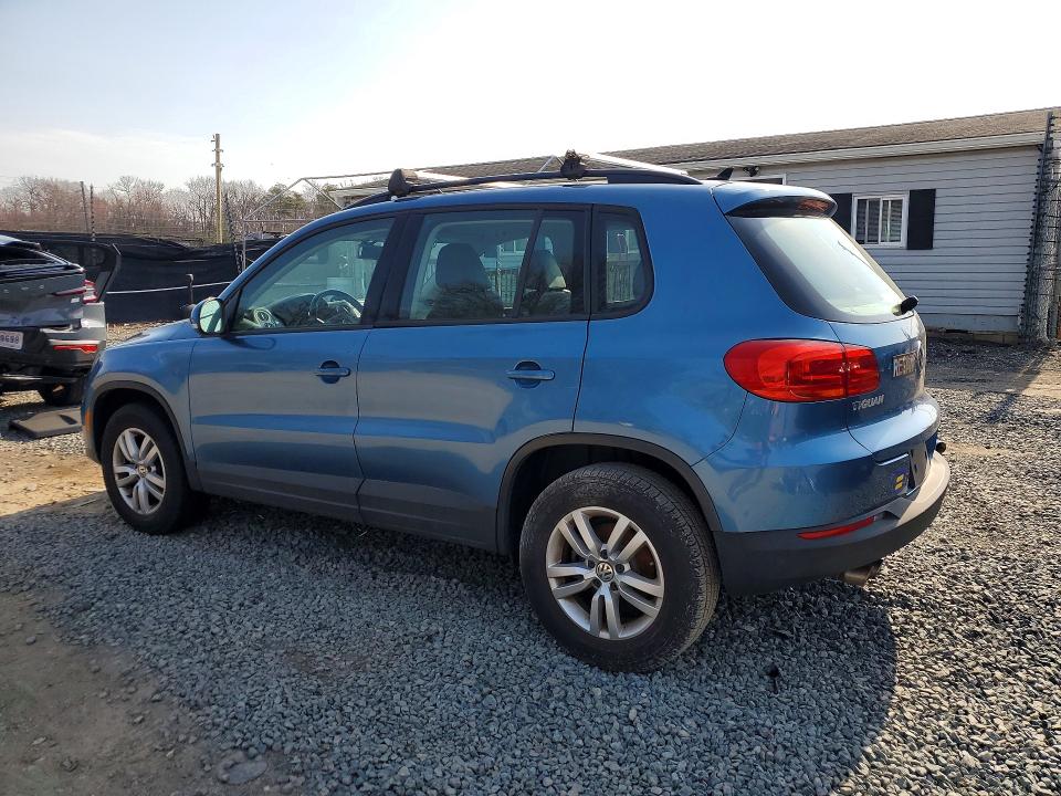 2017 Volkswagen Tiguan VIN WVGBV7AX2HW502060 COPART salvage auction — MECHANICAL, MD, sold $1,200 on 2026-07-14 (photo 2)