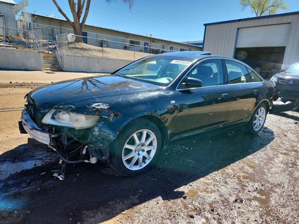 2006 Audi A6 VIN WAUDH74F96N090646 COPART salvage auction — FRONT END, Nm - Cert Of Title-Salvage, sold $225 on 2026-07-20 (photo 1)
