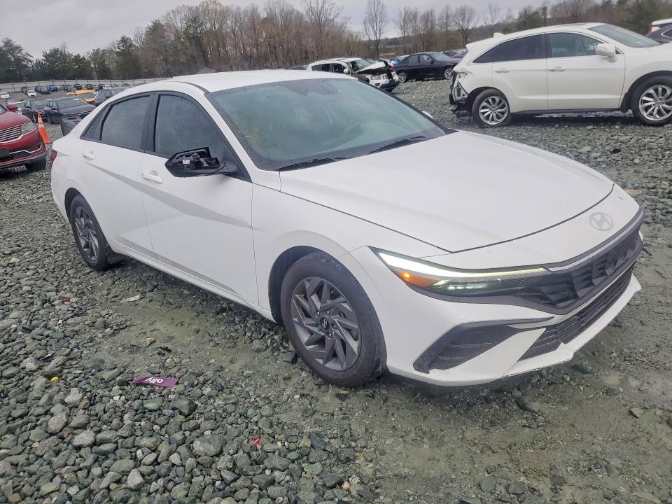 2024 Hyundai Elantra VIN KMHLM4DG3RU755936 COPART salvage auction — FRONT END, Nc - Dealer Only Clean Title, sold $9,500 on 2026-07-29 (photo 4)