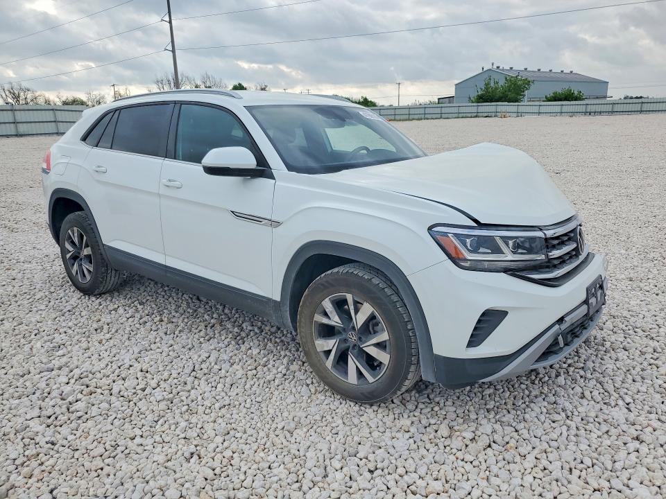 2021 Volkswagen Atlas VIN 1V2LC2CAXMC239966 COPART salvage auction — FRONT END, Tx - Salvage Vehicle Title, sold $6,700 on 2026-07-02 (photo 4)