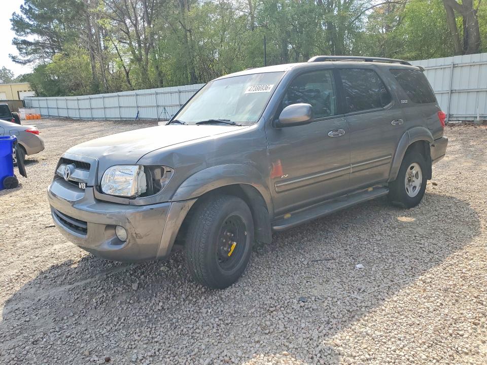 2007 Toyota Sequoia VIN 5TDZT34A77S292708 COPART salvage auction — FRONT END, Nc - Salvage Cert-Rebuilt, sold $850 on 2026-07-06 (photo 1)