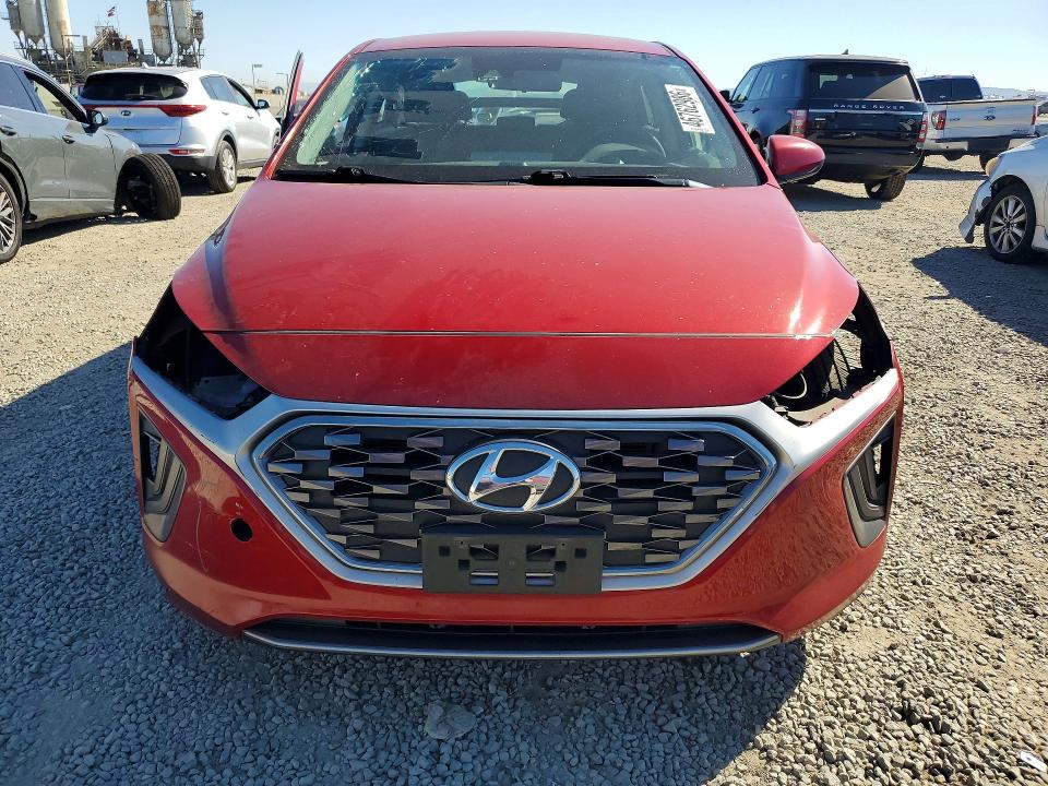 2020 Hyundai Ioniq VIN KMHC65LC6LU227832 COPART salvage auction — SIDE, Salvage Title, sold $1,800 on 2026-07-10 (photo 5)