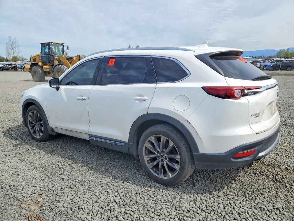 2016 Mazda Cx-9 VIN JM3TCBDY9G0116637 COPART salvage auction — FRONT END, Or - Dealer Only Clean Title, sold $3,750 on 2026-07-21 (photo 2)