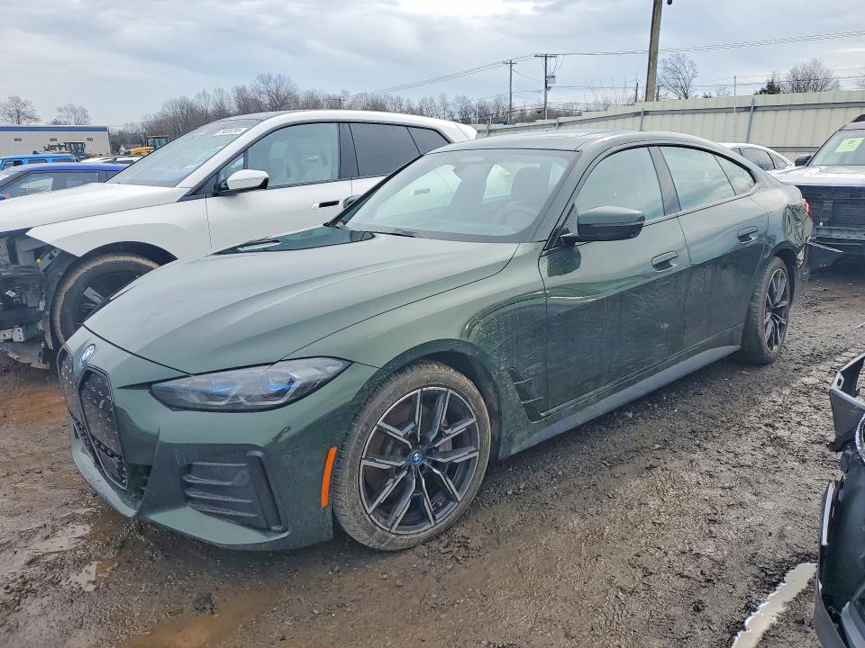 2022 BMW I4 VIN WBY73AW04NFN17369 COPART salvage auction — REAR END, Nj - Cert Of Title-Salvage, sold $14,100 on 2026-07-17 (photo 1)