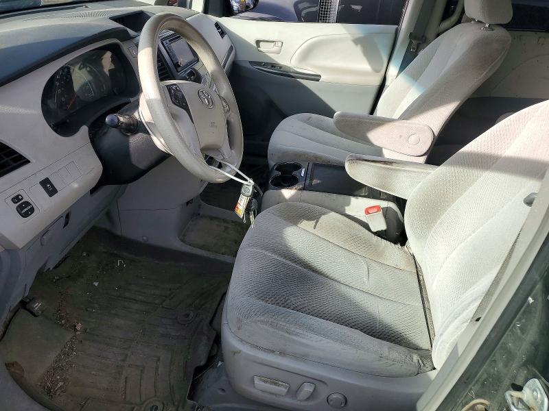 2013 Toyota Sienna VIN 5TDJK3DC2DS060224 COPART salvage auction — MINOR DENT/SCRATCHES, VT - CERTIFICATE OF TITLE, sold $4,250 on 2026-07-30 (photo 7)