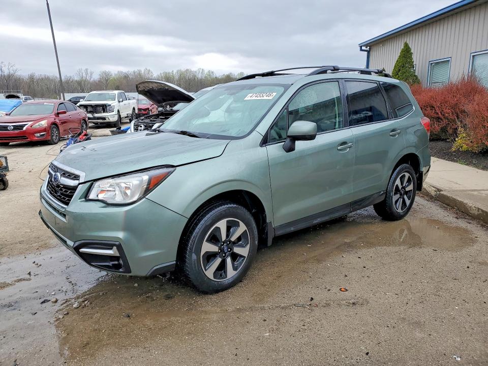 2018 Subaru Forester VIN JF2SJAGCXJH454966 COPART salvage auction — FRONT END, Ky - Bill Of Sale/Part Only/No Titl, sold $1,600 on 2026-07-09 (photo 1)