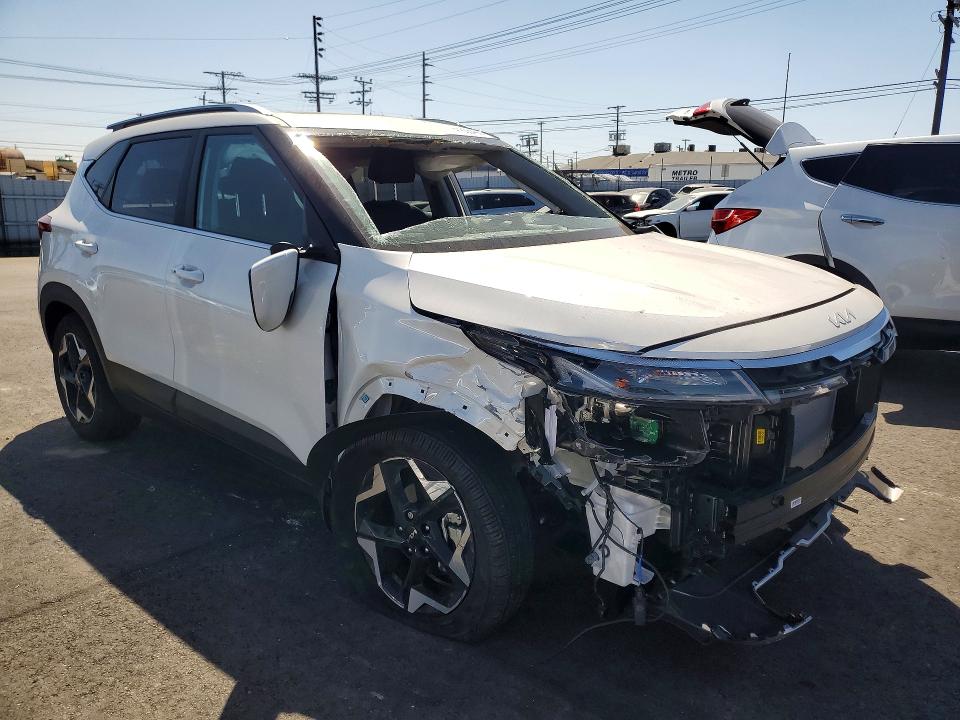 2025 Kia Seltos VIN KNDER2AA0S7817591 COPART salvage auction — FRONT END, Salvage Title, sold $4,550 on 2026-07-13 (photo 4)