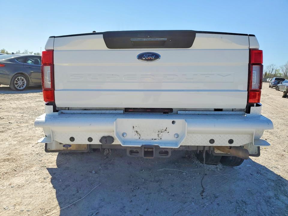 2021 Ford F-350 super duty VIN 1FT8W3DT6MED28782 COPART salvage auction — FRONT END, Tx - Salvage Vehicle Title, sold $13,700 on 2026-07-10 (photo 6)