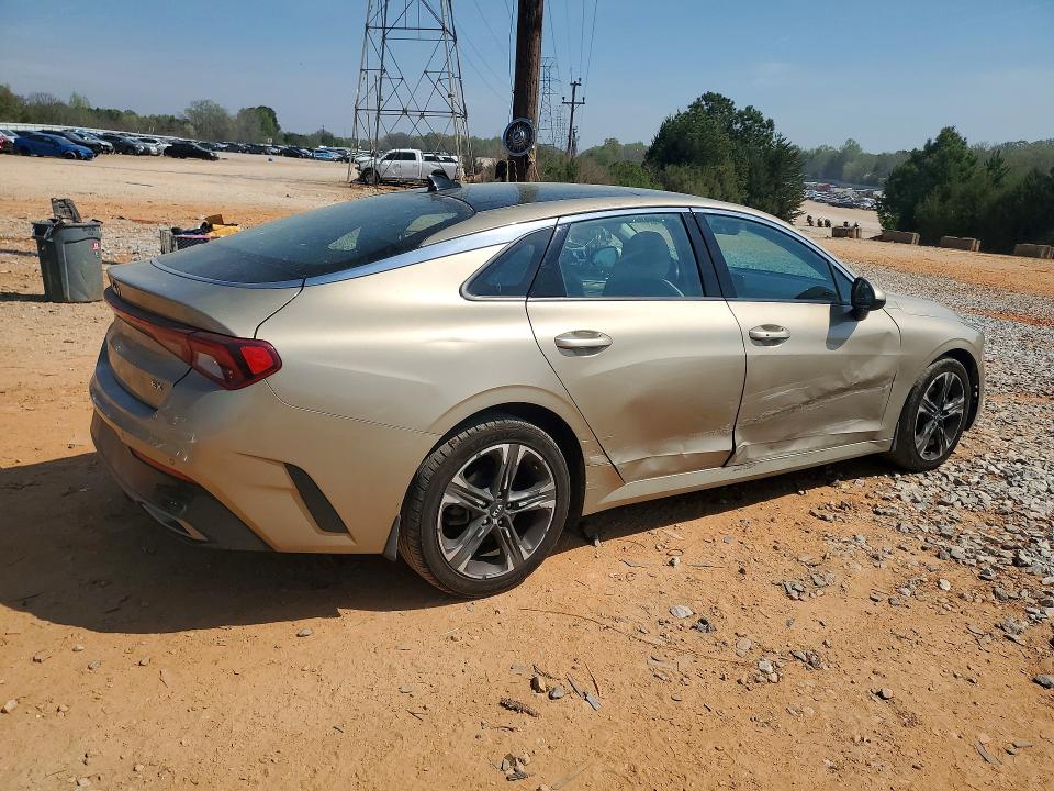 2021 Kia K5 VIN 5XXG34J28MG039372 COPART salvage auction — SIDE, Nc - Salvage Certificate Of Title, sold $4,650 on 2026-07-13 (photo 3)