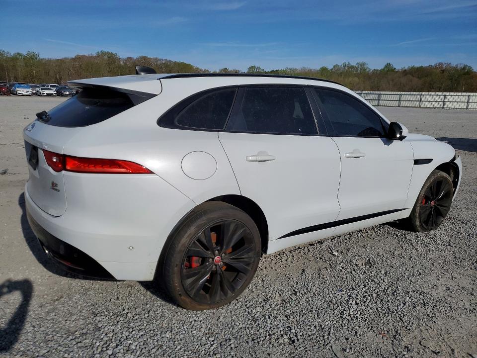 2020 Jaguar F-pace VIN SADCM2FV0LA616977 COPART salvage auction — FRONT END, Nc - Dealer Only Clean Title, sold $6,300 on 2026-07-14 (photo 3)
