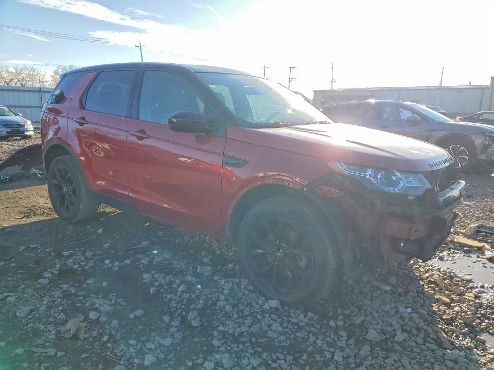 2016 Land rover VIN SALCR2BG8GH595015 COPART salvage auction — FRONT END, Il - Salvage Certificate, sold $2,300 on 2026-07-08 (photo 4)
